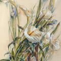 White flowers