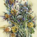Bouquet with tulips