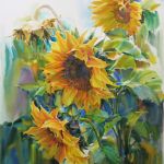 Картина Shining Sunflowers